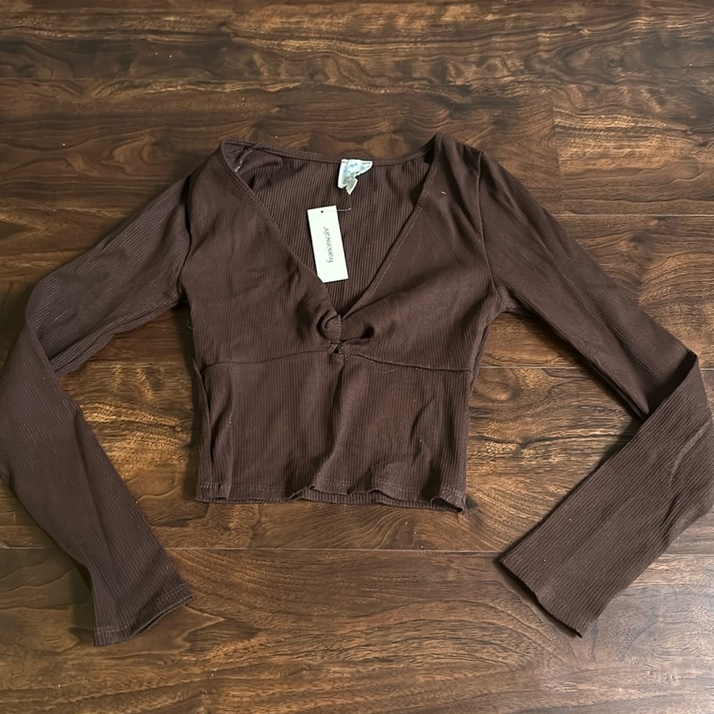 Ribbed long sleeve